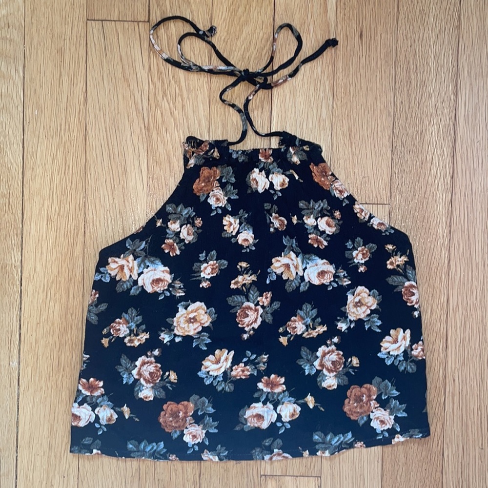 Floral Halter Top